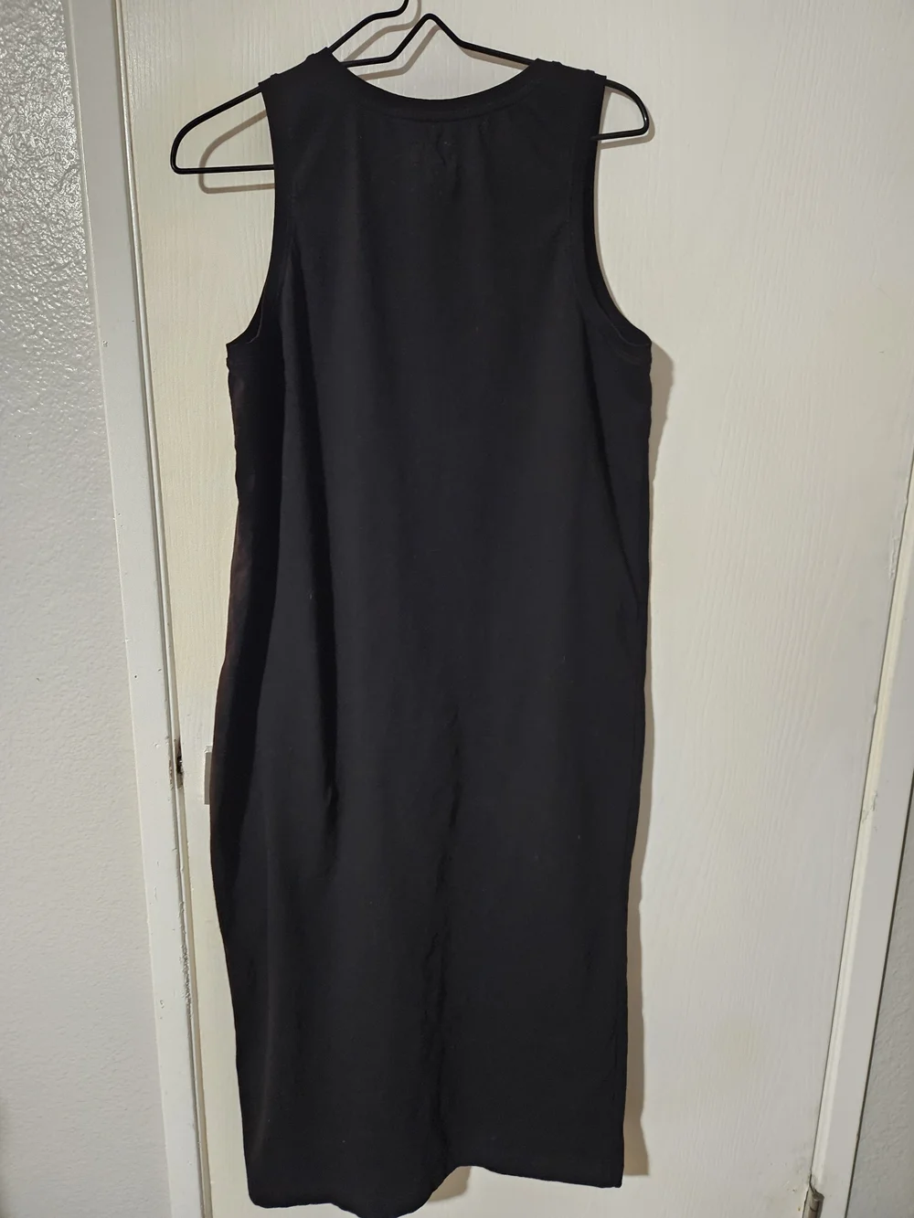 Pact Black Softspun Tank Midi Dress - Picture 2 of 6